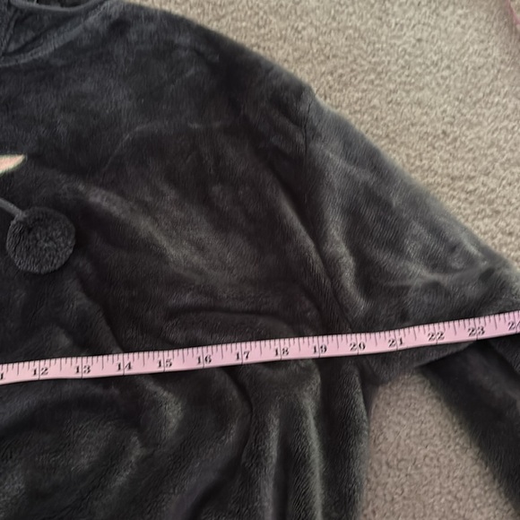 Star Wars Baby Yoda/Grogu Dark Gray Women's cropped hoodie size XL - Picture 4 of 7